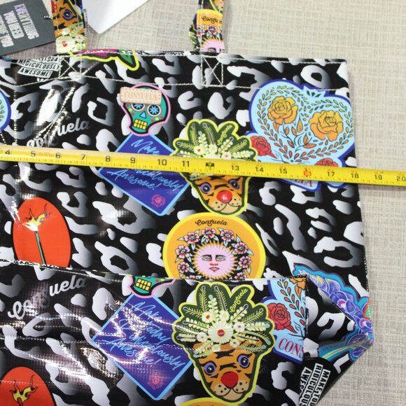 NWT Genuine Consuela Vinyl Tote Bag, Large